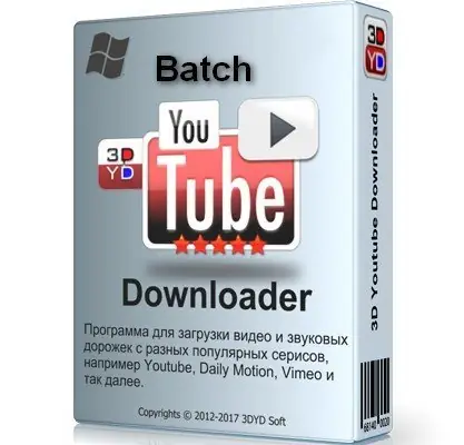 Иконка 3D Youtube Downloader - Batch 2.12.10 RePack (& Portable) by elchupacabra [Multi Ru]