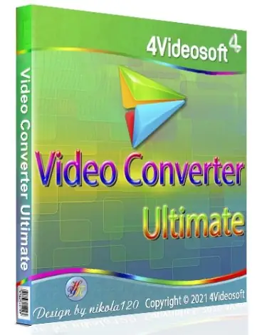 Иконка 4Videosoft Video Converter Ultimate 7.2.16 (2022) PC RePack & Portable by TryRooM