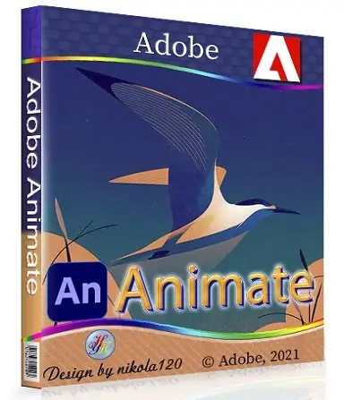 Иконка Adobe Animate 2022 22.0.7.214 RePack by KpoJIuK [Multi Ru]