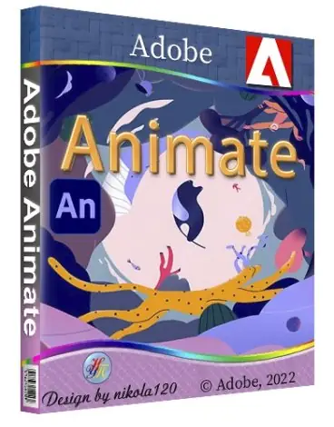 Иконка Adobe Animate 2023 23.0.1.70 RePack by KpoJIuK [Multi Ru]