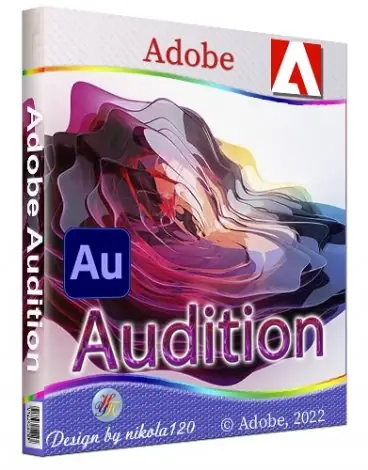 Иконка Adobe Audition 2022 22.5.0.51 RePack by KpoJIuK [Multi Ru]