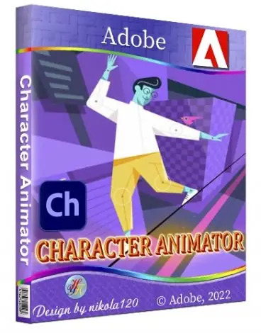 Иконка Adobe Character Animator 2022 22.3.0.65 RePack by KpoJIuK [Multi Ru]
