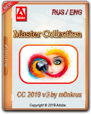 Иконка Adobe Master Collection CC 2019 (2019) РС by m0nkrus