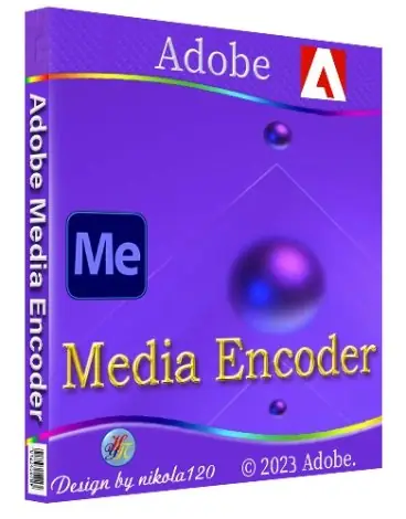 Иконка Adobe Media Encoder 2023 23.4.0.47 RePack by KpoJIuK [Multi Ru]