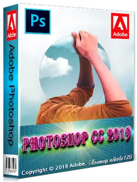 Иконка Adobe Photoshop CC 2019 20.0.0.13785 (2018) РС Portable by XpucT