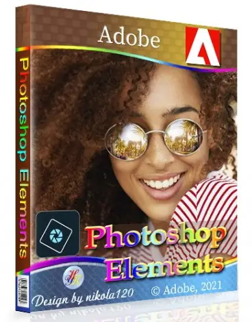Иконка Adobe Photoshop Elements 2022 20.0 (2021) РС by m0nkrus