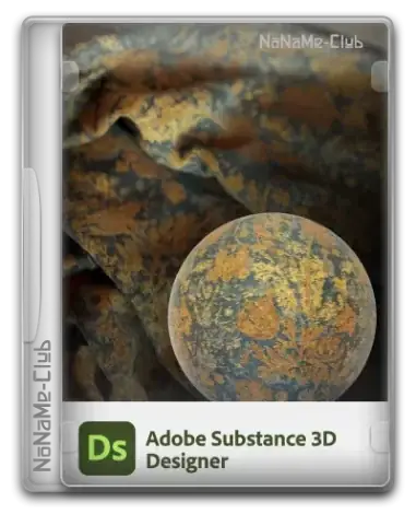 Иконка Adobe Substance 3D Designer 2024 13.1.2 (x64) Portable by 7997 [Multi]