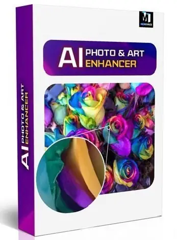 Иконка AI Photo & Art Enhancer 1.5.01 (x64) Portable by zeka.k [En]