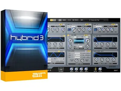 Иконка AIR Music Technology - Hybrid 3.0.10 VSTi, AAX (x86 x64) RePack by R2R [En]