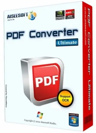Иконка Aiseesoft PDF Converter Ultimate 3.3.18 RePack (2017) Multi Русский