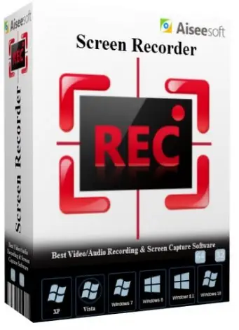Иконка Aiseesoft Screen Recorder 2.1.18 (2018) PC RePack & Portableby by elchupakabra