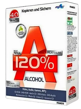 Иконка Alcohol 120% 2.0.3.9902 RePack by KpoJIuK (2017) Multi Русский