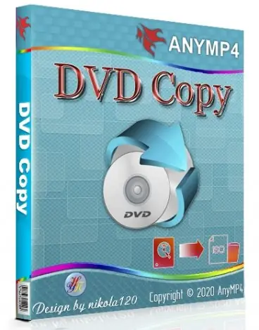 Иконка AnyMP4 DVD Copy 3.1.56 (2020) РС RePack & Portable by TryRooM
