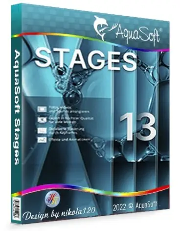 Иконка AquaSoft Stages 13.2.09 RePack (& Portable) by elchupacabra [Multi Ru]