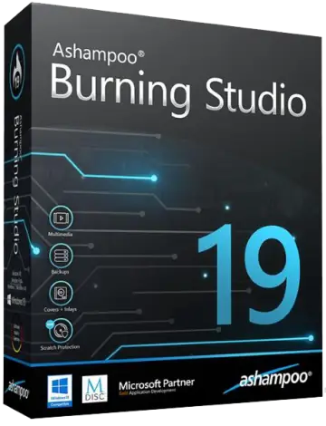 Иконка Ashampoo Burning Studio 19.0.2.7 (2018) PC RePack & Portable by TryRooM
