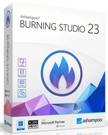 Иконка Ashampoo Burning Studio 23.0.8.58 RePack (& Portable) by elchupacabra [Multi Ru]