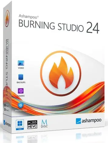 Иконка Ashampoo Burning Studio 24.0.3.27 RePack (& Portable) by elchupacabra [Multi Ru]