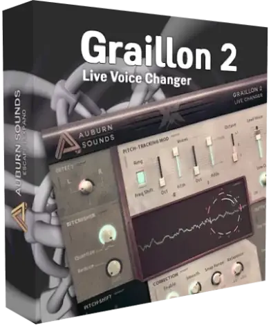 Иконка Auburn Sounds - Graillon 2 2.6.0 VST, VST 3, AAX (x86 x64) RePack by BTCR [En]
