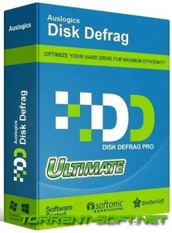 Иконка Auslogics Disk Defrag Ultimate 4.13.0.0 (2023) РС RePack & Portable by KpoJIuK