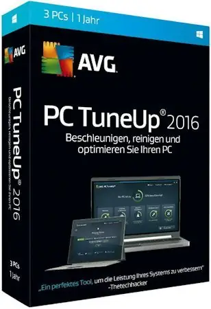 Иконка AVG PC TuneUp 16.77.3.23060 Final (2016) PC