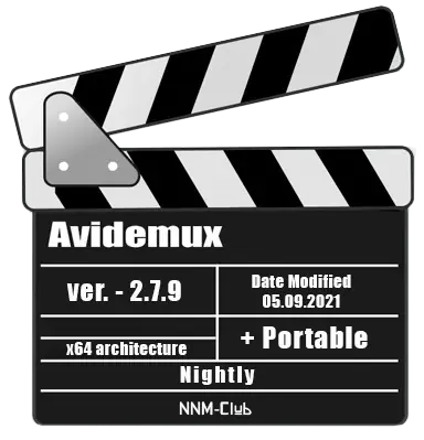 Иконка Avidemux 2.7.9 Nightly + Portable (x64) [Multi Ru]