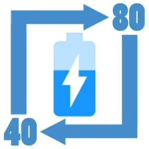 Иконка Battery Alert 40-80 Pro 1.33 (2017) Android