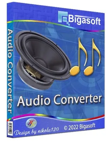 Иконка Bigasoft Audio Converter 5.7.0.8427 RePack (& Portable) by TryRooM [Multi Ru]