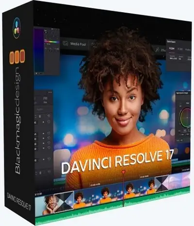 Иконка Blackmagic Design DaVinci Resolve Studio 17.1 Build 24 RePack by KpoJIuK [Multi Ru]