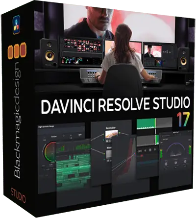 Иконка Blackmagic Design DaVinci Resolve Studio 17.3.2 Build 8 [Multi Ru]