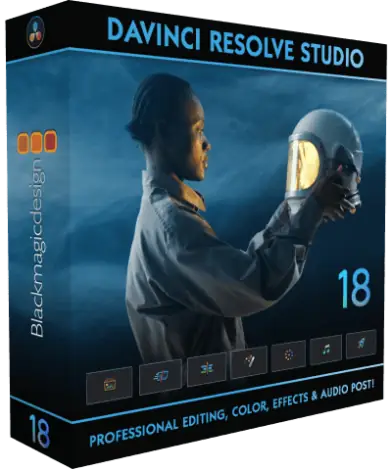 Иконка Blackmagic Design DaVinci Resolve Studio 18.0B Build 14 Public Beta 3 [Multi Ru]