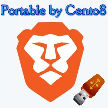 Иконка Brave Browser 1.44.112 Portable by Cento8 [Ru En]