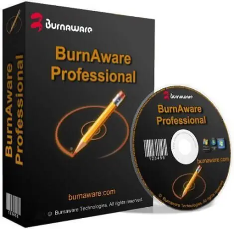 Иконка BurnAware Professional 15.7 RePack (& Portable) by elchupacabra [Multi Ru]