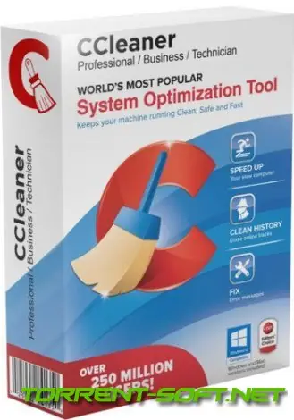 Иконка CCleaner 6.16.10662 Free Professional Business Technician Edition RePack (& Portable) by KpoJIuK [Multi Ru]