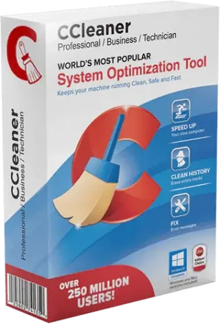 Иконка CCleaner 6.37.11523 Free Professional Business Technician Edition RePack (& Portable) by KpoJIuK [Multi Ru]