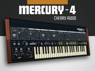 Иконка Cherry Audio - Mercury-4 1.2.0.97 Standalone, VSTi, VSTi 3, AAX (x64) RePack by R2R [En]