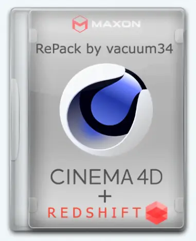 Иконка Cinema 4D 2023.2.2 + Redshift 3.5.13 RePack by vacuum34 [En]