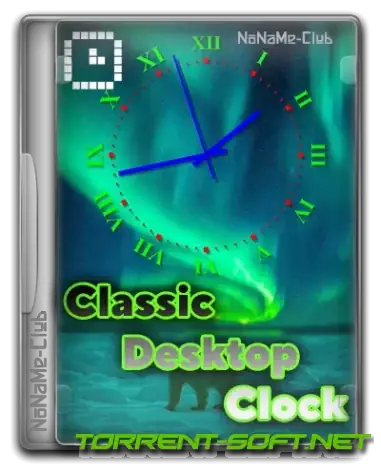 Иконка ClassicDesktopClock 4.44 + Portable [Multi Ru]