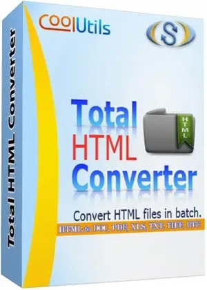 Иконка CoolUtils Total HTML Converter 5.1.0.131 RePack (2017) Русский Английский