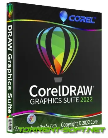 Иконка CorelDRAW Graphics Suite 2022 24.4.0.636 HF2 (x64) RePack by KpoJIuK [Multi Ru]
