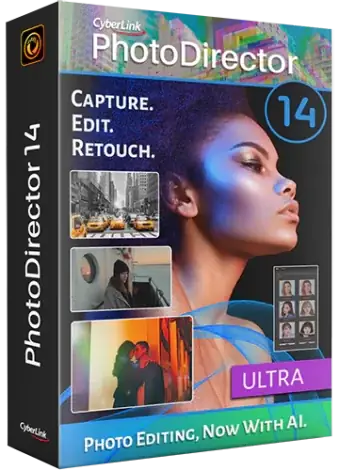 Иконка CyberLink PhotoDirector Ultra 14.4.1619.1 [Multi]