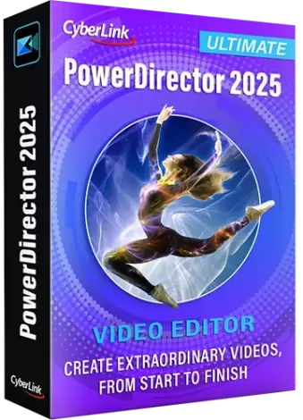 Иконка CyberLink PowerDirector 2025 Ultimate 23.0.0927.2 (x64) [Multi]