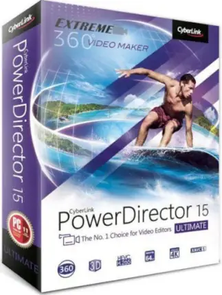 Иконка CyberLink PowerDirector Ultimate 15.0.2509.0 (2017) Multi Русский