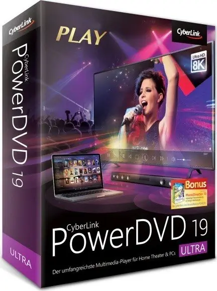 Иконка CyberLink PowerDVD Ultra 19.0.2126.62 (2019) РС RePack by qazwsxe
