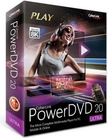 Иконка CyberLink PowerDVD Ultra 20.0.2702.62 RePack by Lisabon [Ru En]