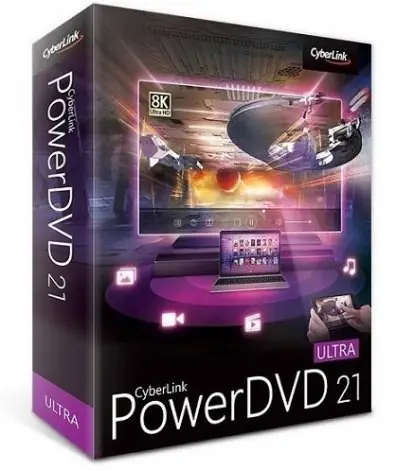 Иконка CyberLink PowerDVD Ultra 21.0.2019.62 RePack by Lisabon [Ru En]