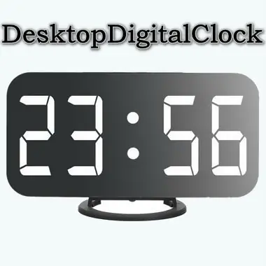 Иконка DesktopDigitalClock 4.1.6 Portable [Multi Ru]