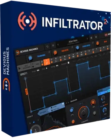 Иконка Devious Machines - Infiltrator 2.2.8 VST, VST 3, AAX (x64) RePack by TCD [En]