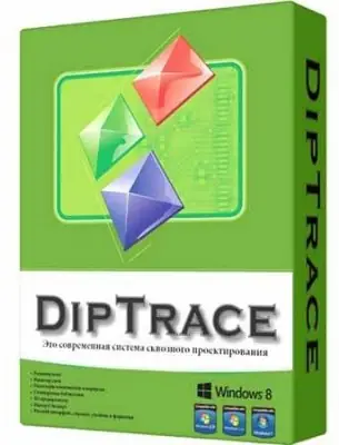 Иконка DipTrace 4.3.0.5 + 3D Models [En]
