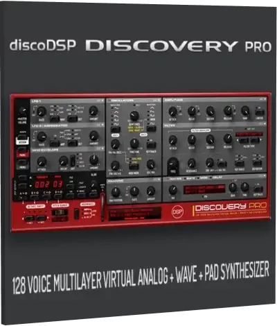 Иконка discoDSP - Discovery Pro 7.5 STANDALONE, VSTi, VSTi 3, AAX (x86 x64) Repack by demberto [En]