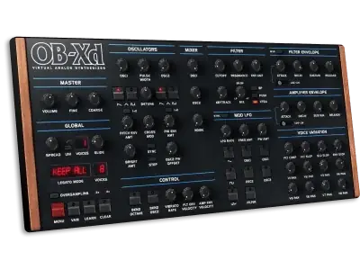 Иконка discoDSP - OB-Xd 3.10.2 STANDALONE, VSTi, VSTi 3 (x64) Free [En]